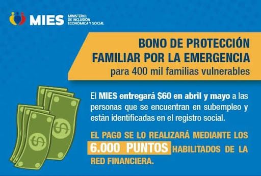 Photo of Bono de emergencia por coronavirus para 400 mil familias